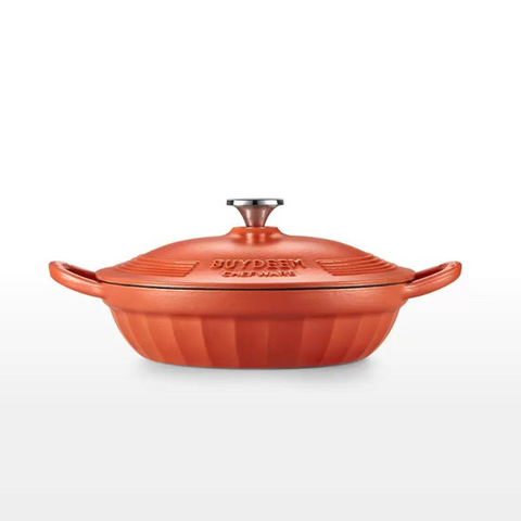 BUYDEEM CP581 Enameled Cast Iron Dutch Oven